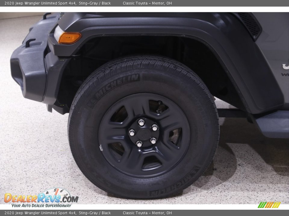 2020 Jeep Wrangler Unlimited Sport 4x4 Sting-Gray / Black Photo #19
