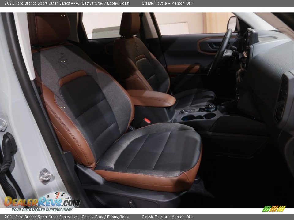 Front Seat of 2021 Ford Bronco Sport Outer Banks 4x4 Photo #15
