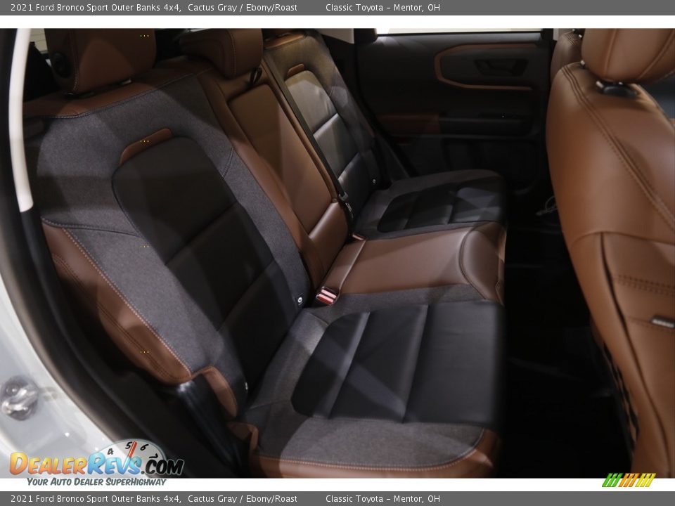 Rear Seat of 2021 Ford Bronco Sport Outer Banks 4x4 Photo #16