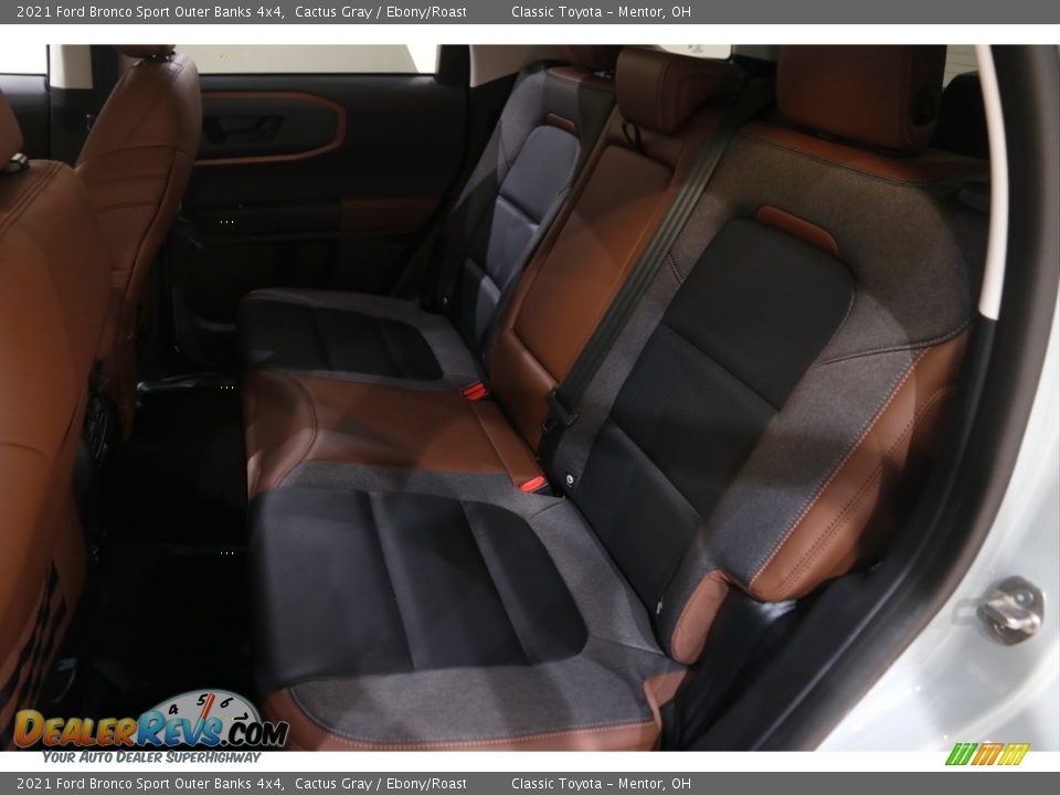 Rear Seat of 2021 Ford Bronco Sport Outer Banks 4x4 Photo #17