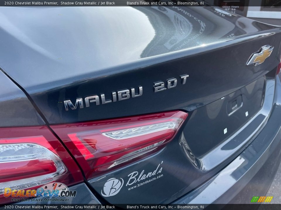 2020 Chevrolet Malibu Premier Shadow Gray Metallic / Jet Black Photo #22