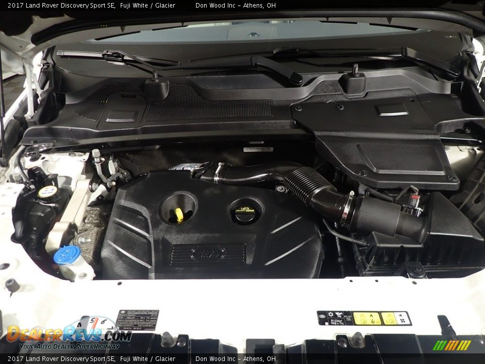 2017 Land Rover Discovery Sport SE Fuji White / Glacier Photo #8