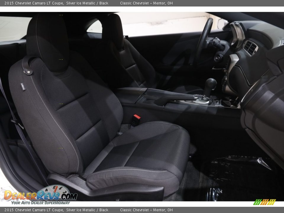2015 Chevrolet Camaro LT Coupe Silver Ice Metallic / Black Photo #15