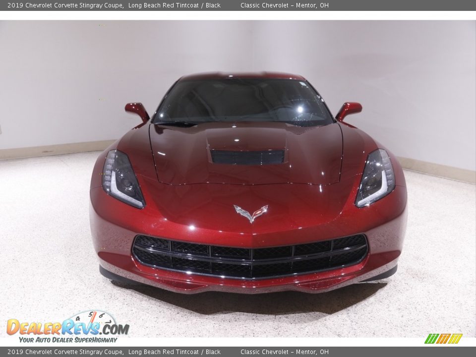 2019 Chevrolet Corvette Stingray Coupe Long Beach Red Tintcoat / Black Photo #2