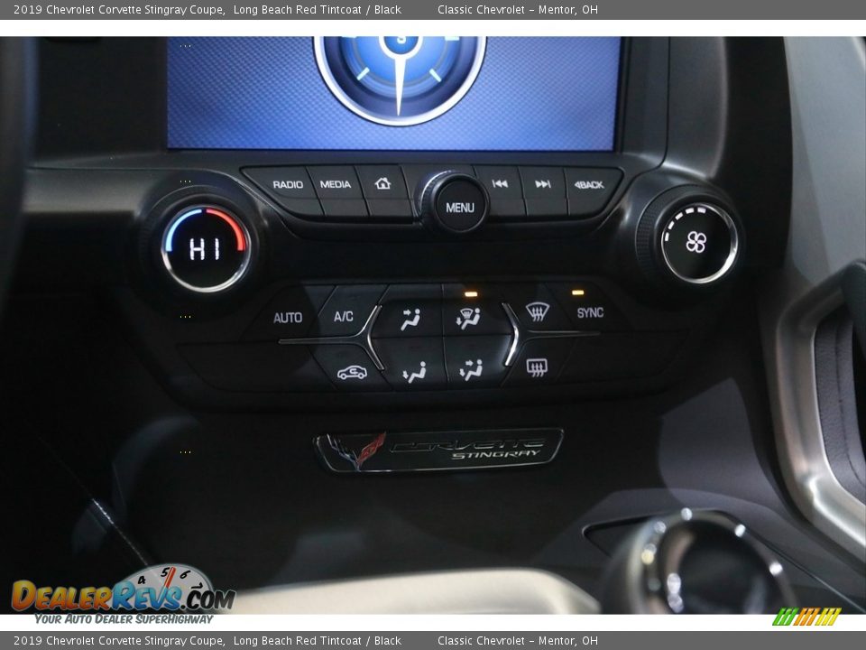Controls of 2019 Chevrolet Corvette Stingray Coupe Photo #14