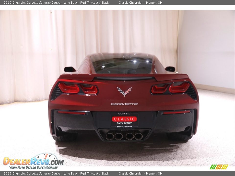 2019 Chevrolet Corvette Stingray Coupe Long Beach Red Tintcoat / Black Photo #19