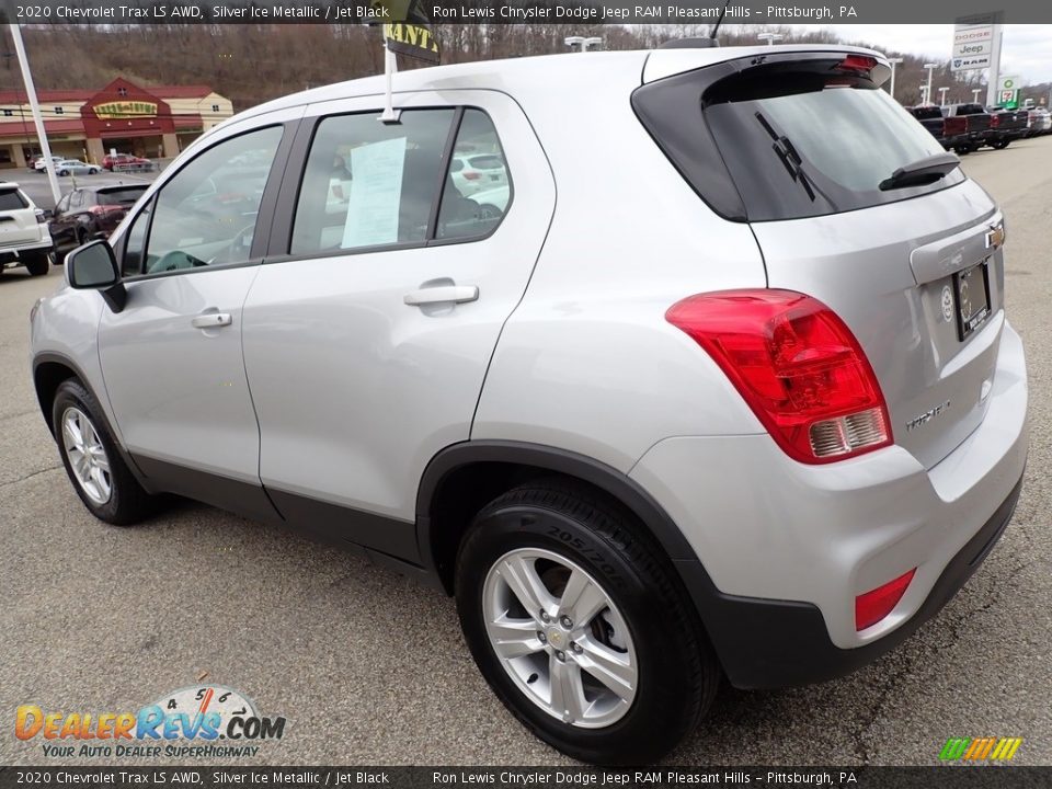 2020 Chevrolet Trax LS AWD Silver Ice Metallic / Jet Black Photo #3