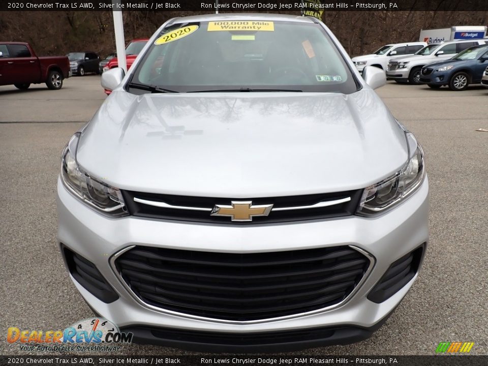 2020 Chevrolet Trax LS AWD Silver Ice Metallic / Jet Black Photo #9