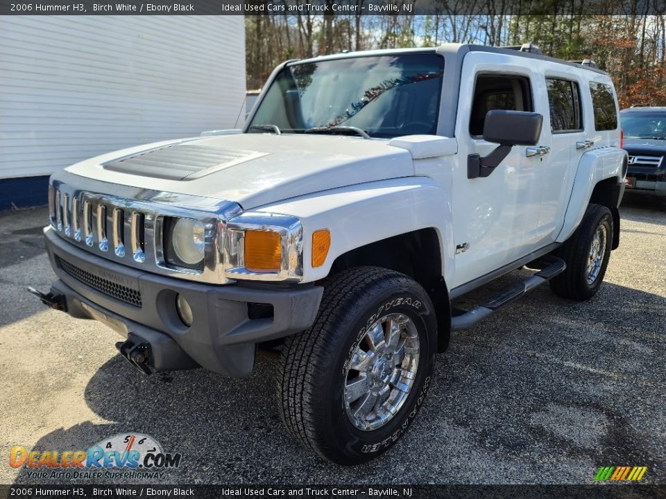 2006 Hummer H3 Birch White / Ebony Black Photo #1