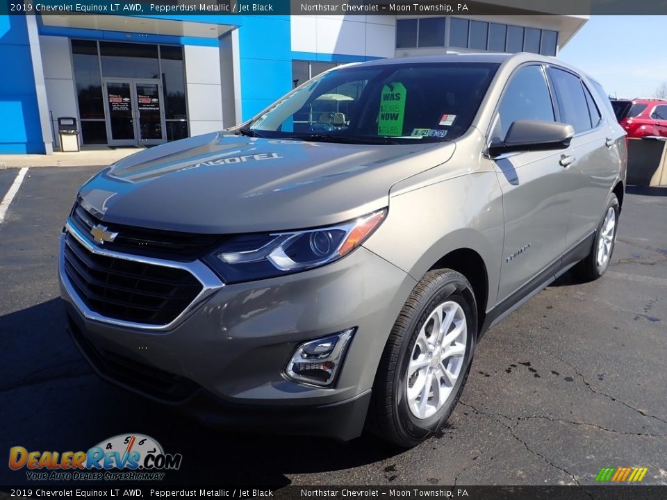 2019 Chevrolet Equinox LT AWD Pepperdust Metallic / Jet Black Photo #2