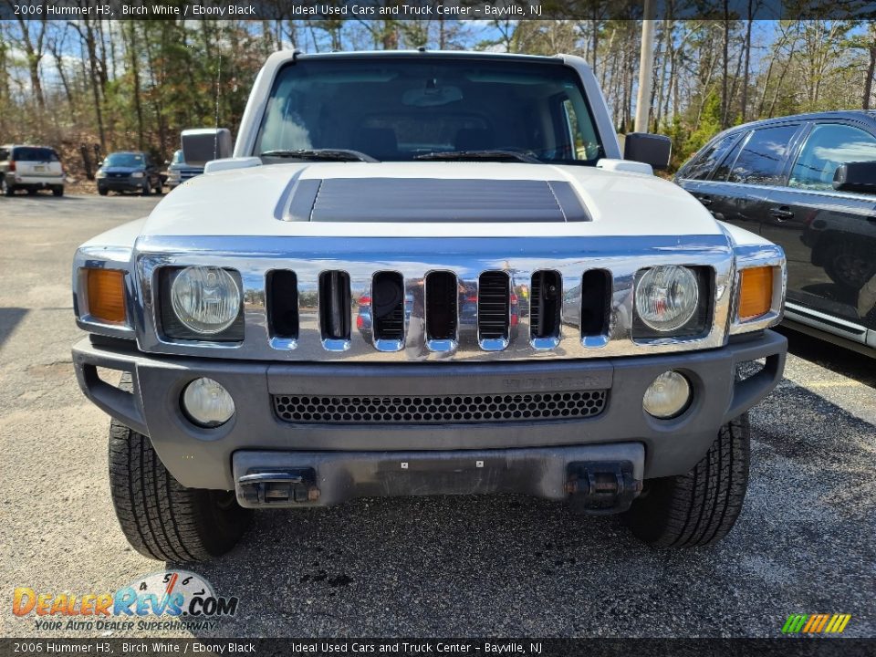 2006 Hummer H3 Birch White / Ebony Black Photo #2