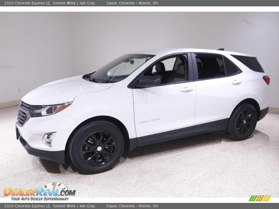 2020 Chevrolet Equinox LS Summit White / Ash Gray Photo #3