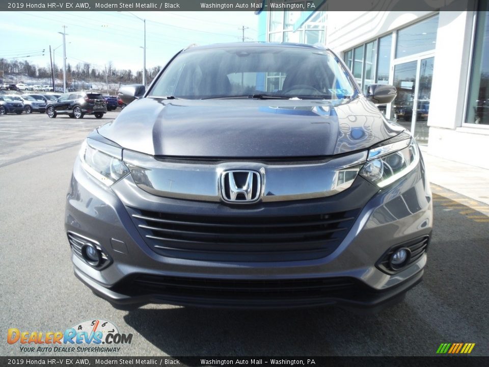 2019 Honda HR-V EX AWD Modern Steel Metallic / Black Photo #5