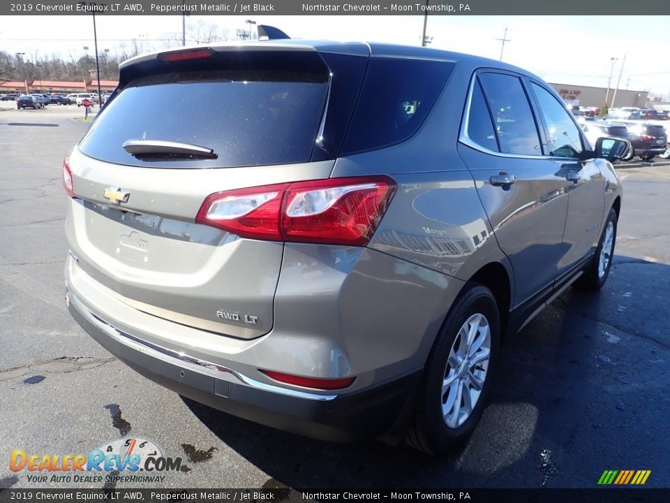 2019 Chevrolet Equinox LT AWD Pepperdust Metallic / Jet Black Photo #8