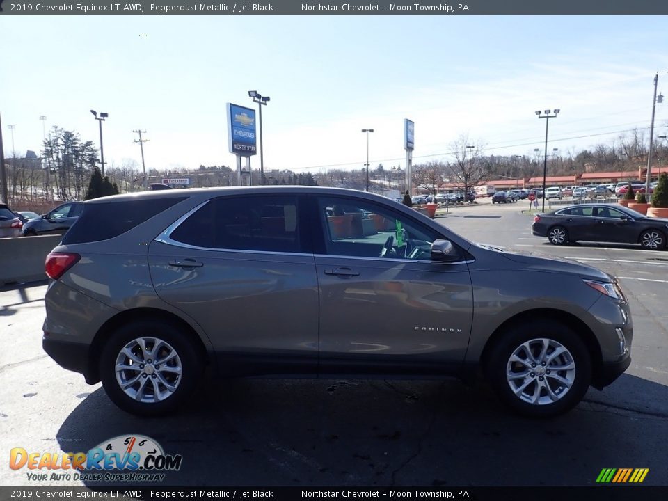 2019 Chevrolet Equinox LT AWD Pepperdust Metallic / Jet Black Photo #10