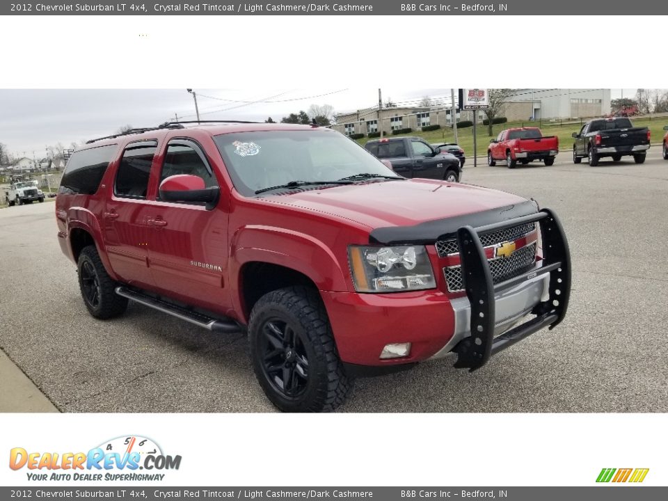 2012 Chevrolet Suburban LT 4x4 Crystal Red Tintcoat / Light Cashmere/Dark Cashmere Photo #6