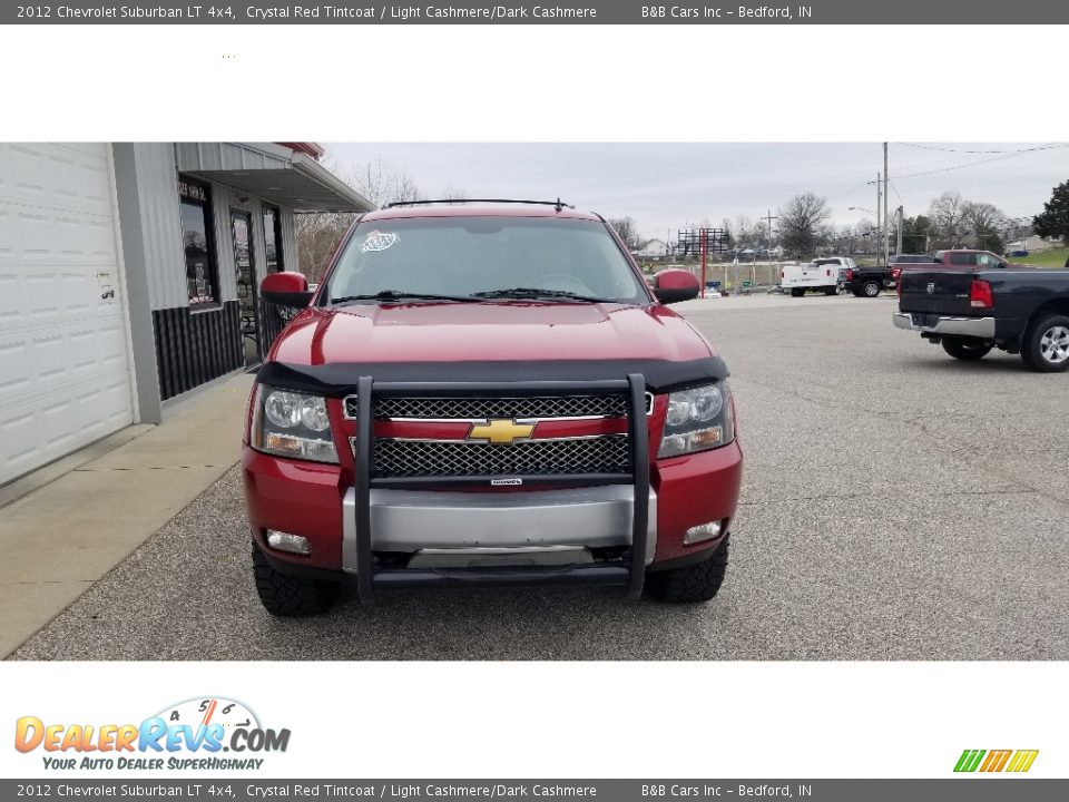 2012 Chevrolet Suburban LT 4x4 Crystal Red Tintcoat / Light Cashmere/Dark Cashmere Photo #7