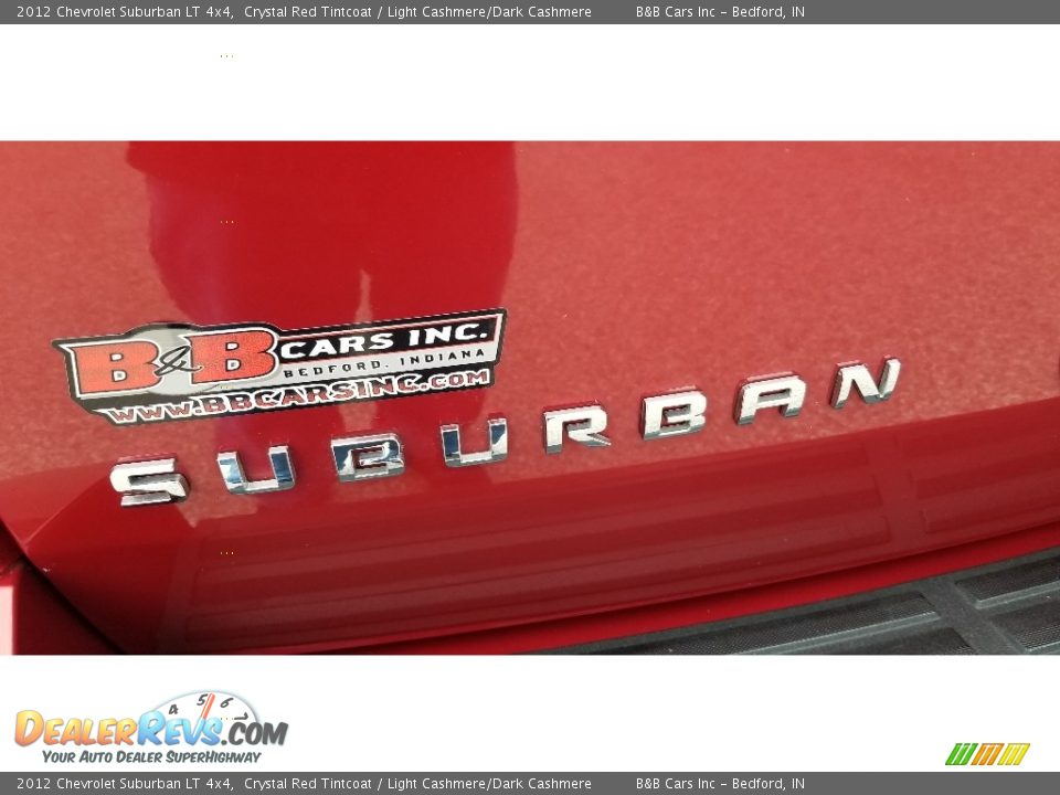 2012 Chevrolet Suburban LT 4x4 Crystal Red Tintcoat / Light Cashmere/Dark Cashmere Photo #11