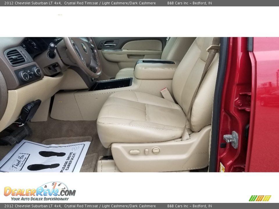 2012 Chevrolet Suburban LT 4x4 Crystal Red Tintcoat / Light Cashmere/Dark Cashmere Photo #12