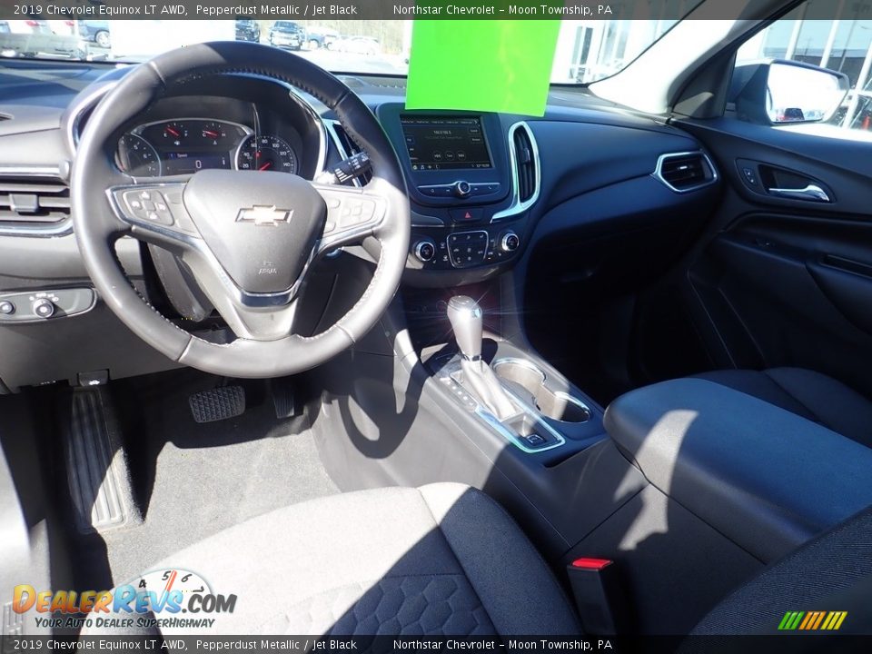 2019 Chevrolet Equinox LT AWD Pepperdust Metallic / Jet Black Photo #22