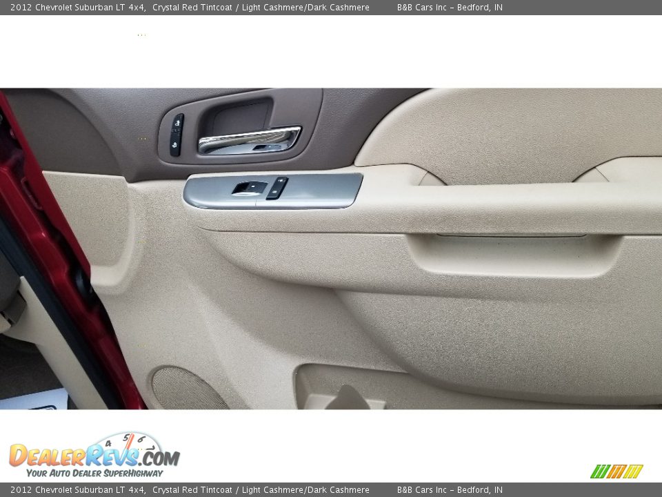 2012 Chevrolet Suburban LT 4x4 Crystal Red Tintcoat / Light Cashmere/Dark Cashmere Photo #26