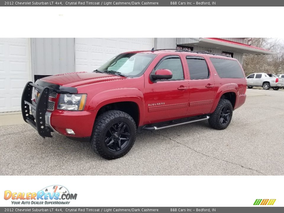 2012 Chevrolet Suburban LT 4x4 Crystal Red Tintcoat / Light Cashmere/Dark Cashmere Photo #28