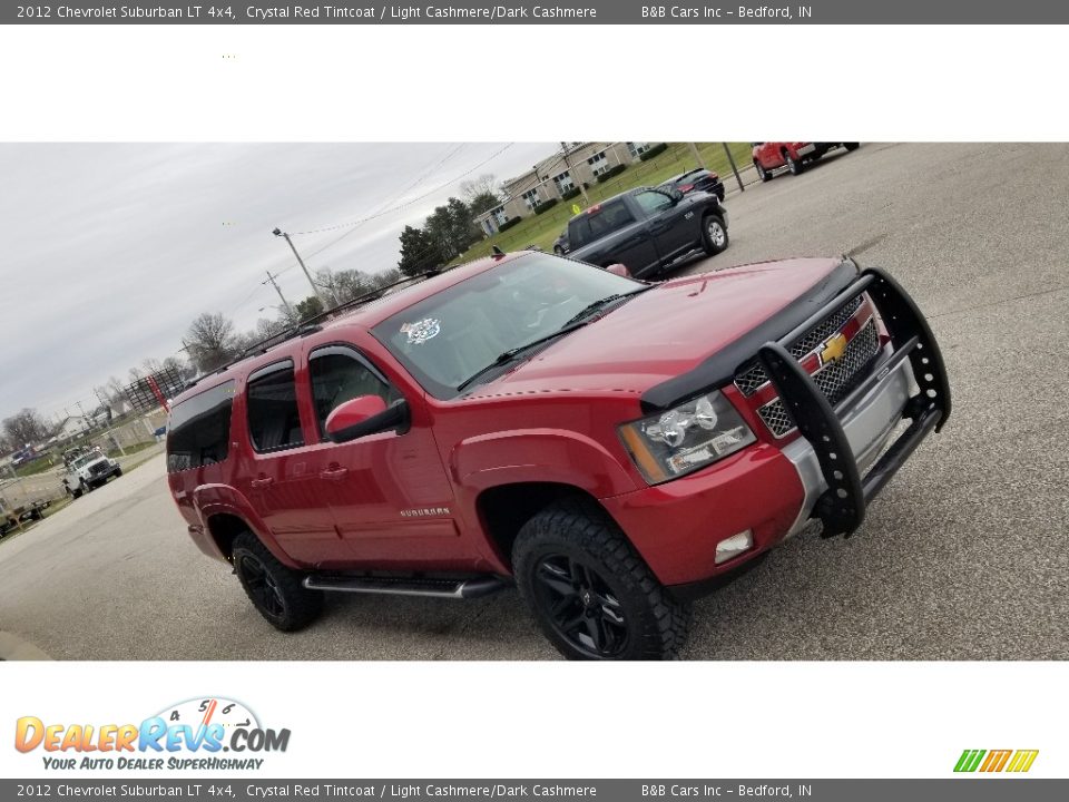 2012 Chevrolet Suburban LT 4x4 Crystal Red Tintcoat / Light Cashmere/Dark Cashmere Photo #29