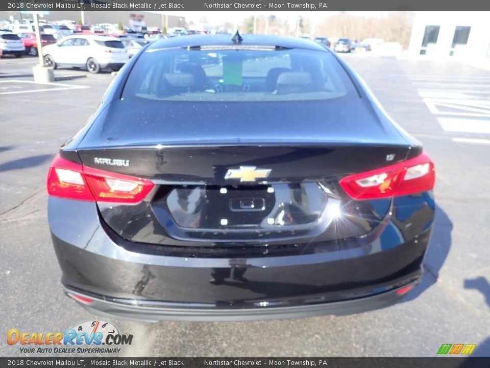 2018 Chevrolet Malibu LT Mosaic Black Metallic / Jet Black Photo #6