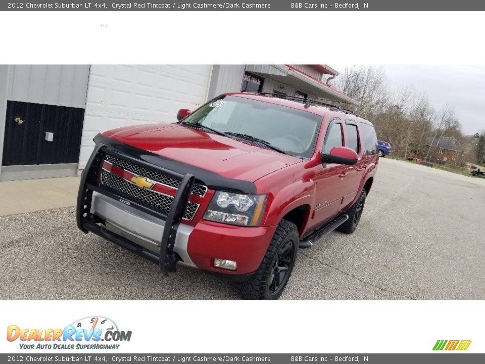 2012 Chevrolet Suburban LT 4x4 Crystal Red Tintcoat / Light Cashmere/Dark Cashmere Photo #30