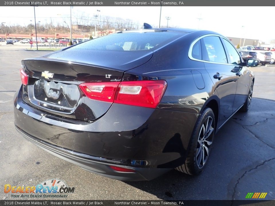 2018 Chevrolet Malibu LT Mosaic Black Metallic / Jet Black Photo #8