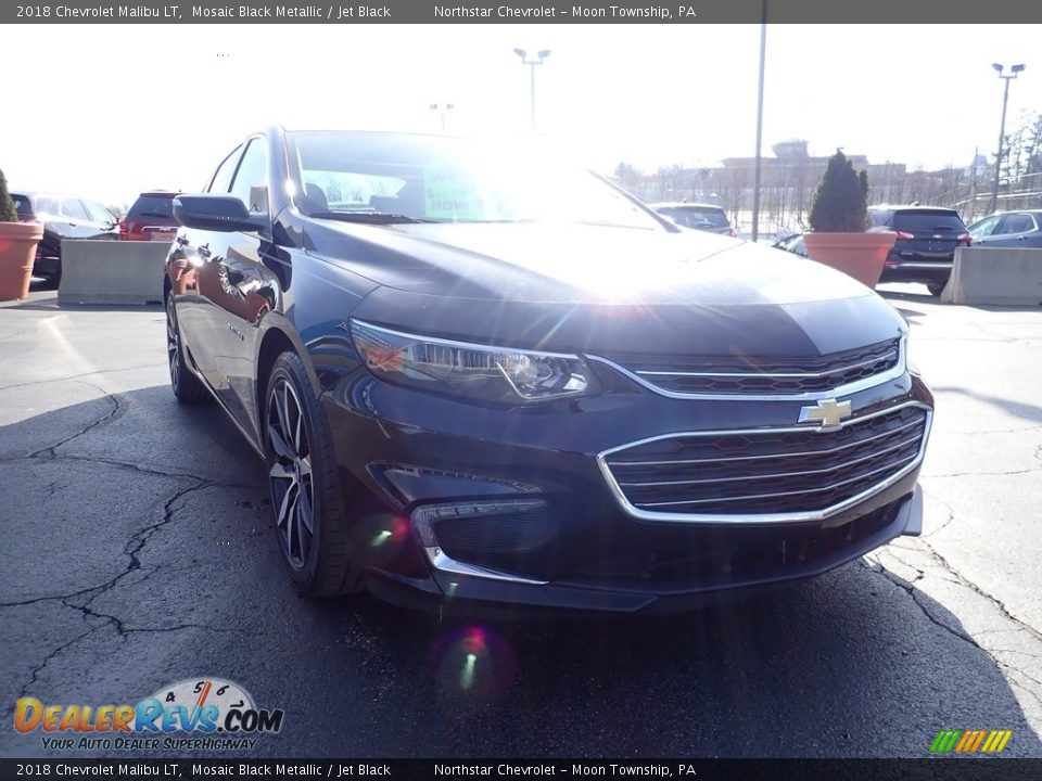 2018 Chevrolet Malibu LT Mosaic Black Metallic / Jet Black Photo #12