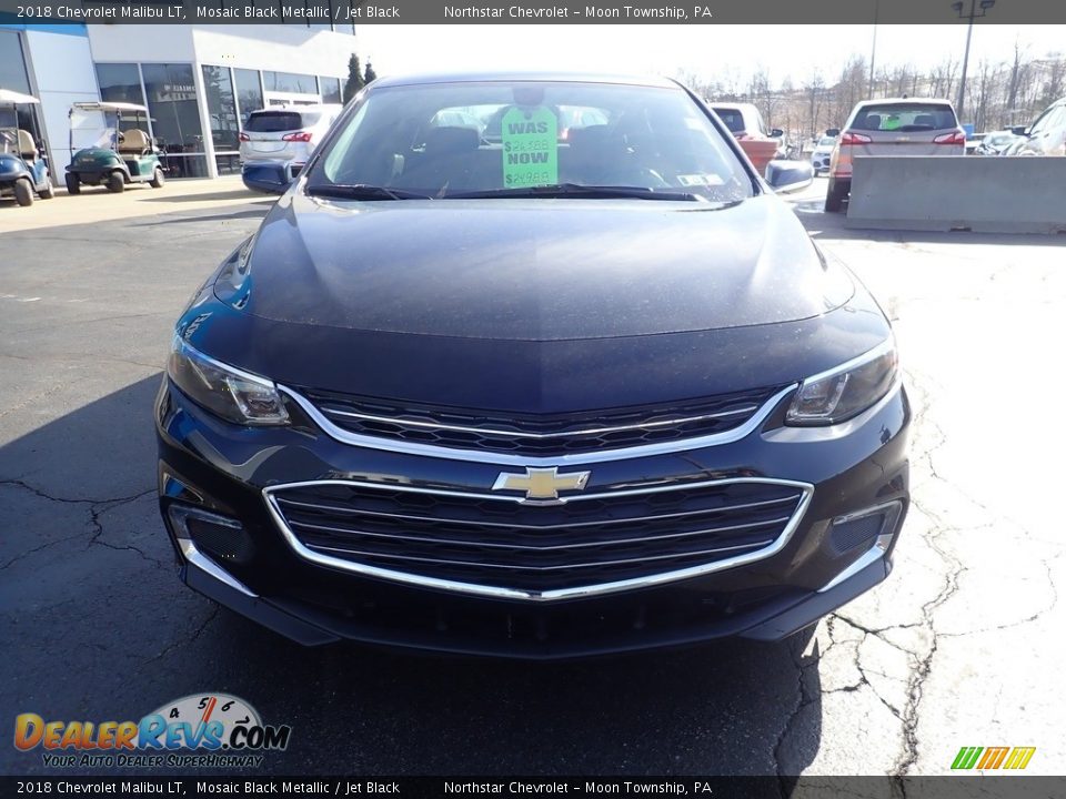 2018 Chevrolet Malibu LT Mosaic Black Metallic / Jet Black Photo #13