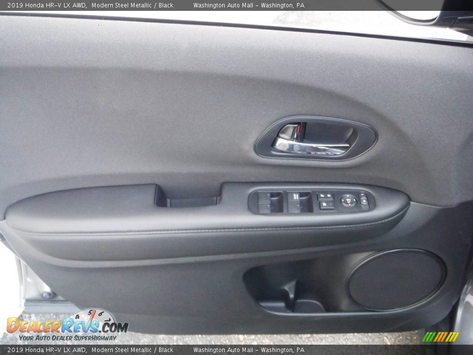 2019 Honda HR-V LX AWD Modern Steel Metallic / Black Photo #13