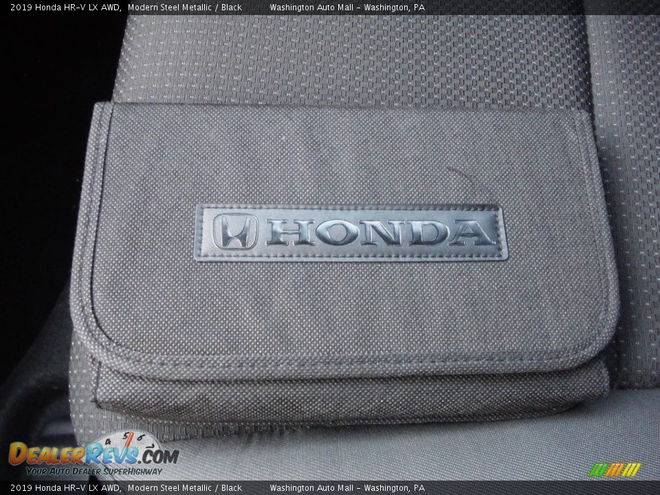 2019 Honda HR-V LX AWD Modern Steel Metallic / Black Photo #28