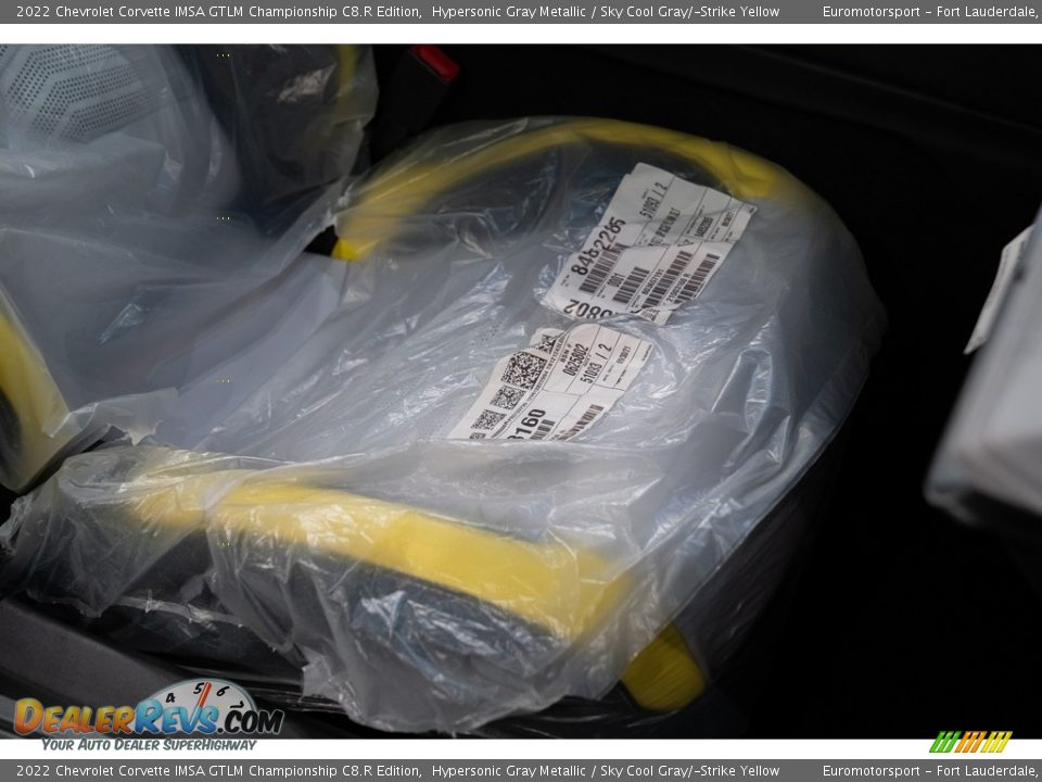 2022 Chevrolet Corvette IMSA GTLM Championship C8.R Edition Hypersonic Gray Metallic / Sky Cool Gray/­Strike Yellow Photo #5