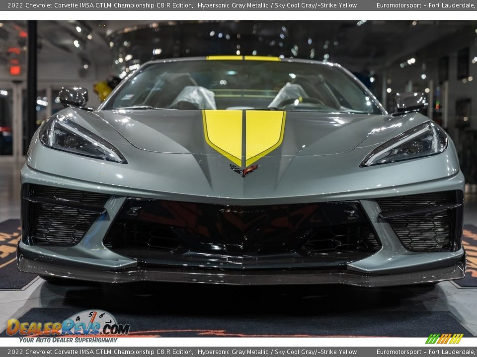 2022 Chevrolet Corvette IMSA GTLM Championship C8.R Edition Hypersonic Gray Metallic / Sky Cool Gray/­Strike Yellow Photo #6