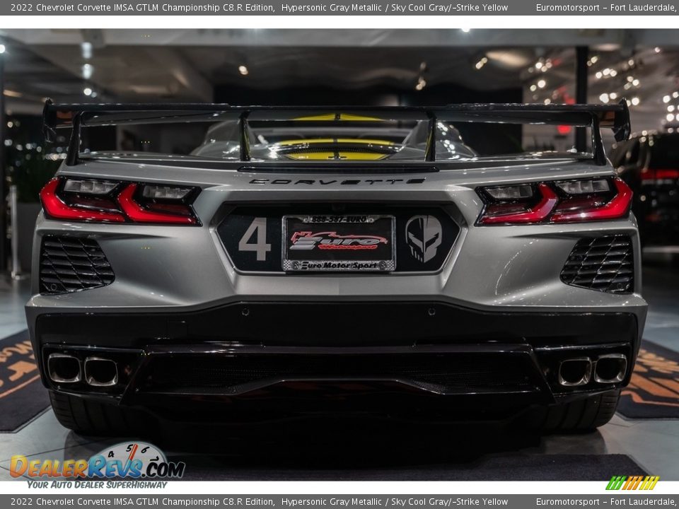 2022 Chevrolet Corvette IMSA GTLM Championship C8.R Edition Hypersonic Gray Metallic / Sky Cool Gray/­Strike Yellow Photo #9