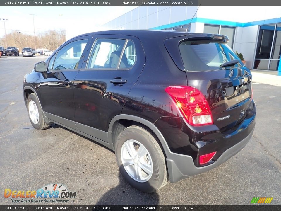 2019 Chevrolet Trax LS AWD Mosaic Black Metallic / Jet Black Photo #4