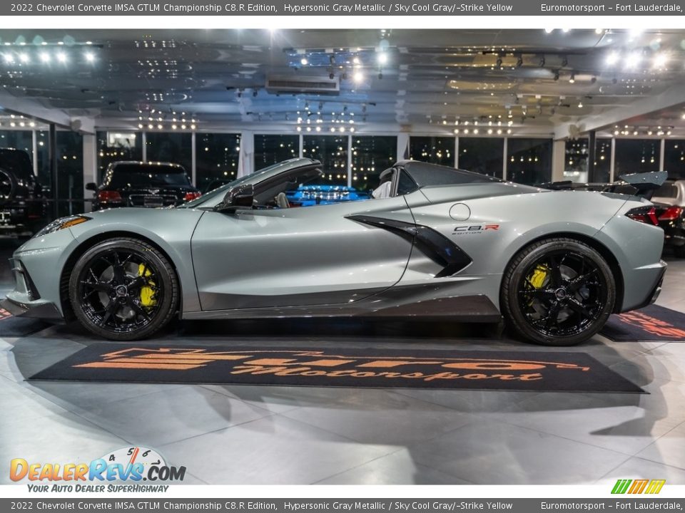 Hypersonic Gray Metallic 2022 Chevrolet Corvette IMSA GTLM Championship C8.R Edition Photo #10