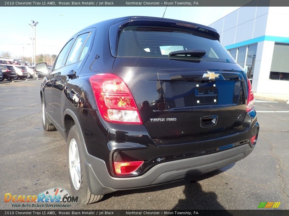 2019 Chevrolet Trax LS AWD Mosaic Black Metallic / Jet Black Photo #5