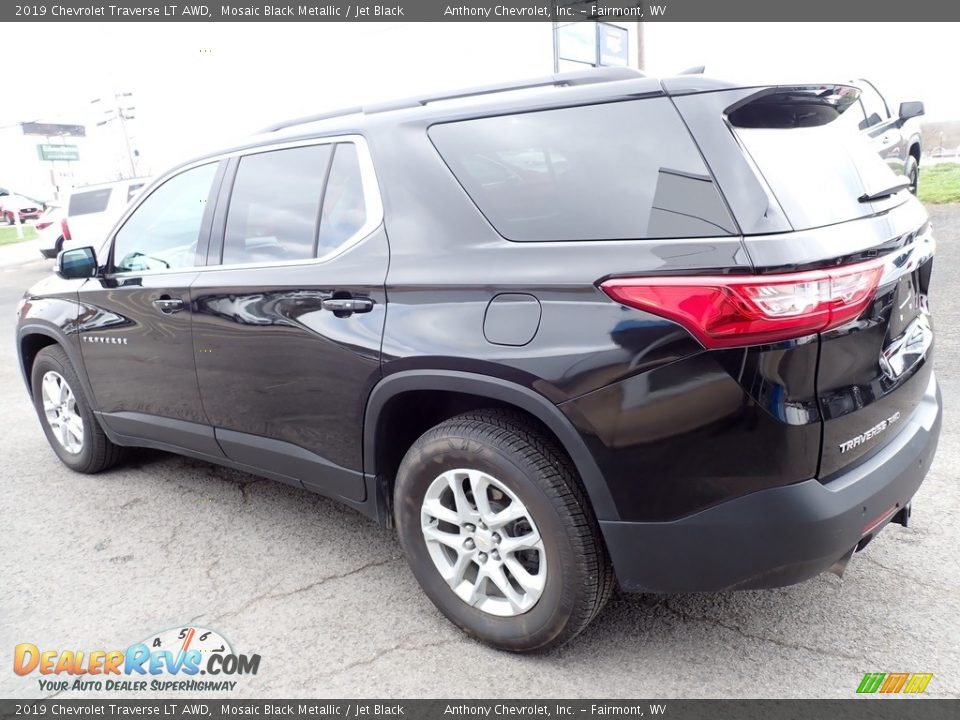 2019 Chevrolet Traverse LT AWD Mosaic Black Metallic / Jet Black Photo #6