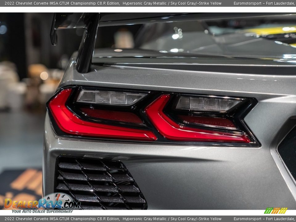 2022 Chevrolet Corvette IMSA GTLM Championship C8.R Edition Hypersonic Gray Metallic / Sky Cool Gray/­Strike Yellow Photo #15