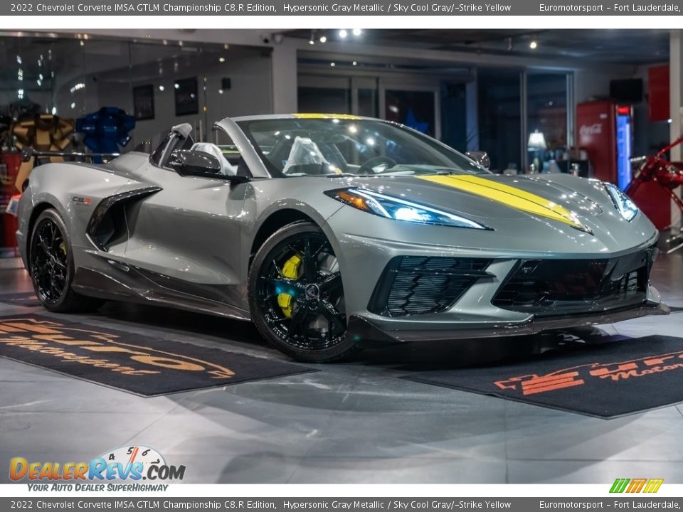 Hypersonic Gray Metallic 2022 Chevrolet Corvette IMSA GTLM Championship C8.R Edition Photo #24