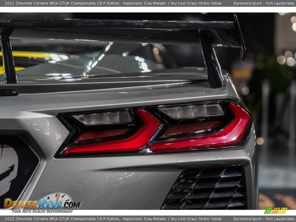 2022 Chevrolet Corvette IMSA GTLM Championship C8.R Edition Hypersonic Gray Metallic / Sky Cool Gray/­Strike Yellow Photo #26