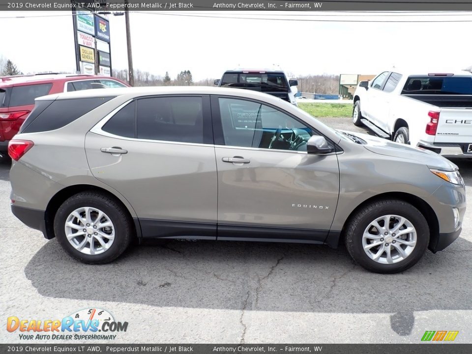 2019 Chevrolet Equinox LT AWD Pepperdust Metallic / Jet Black Photo #2