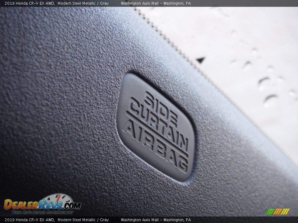 2019 Honda CR-V EX AWD Modern Steel Metallic / Gray Photo #25