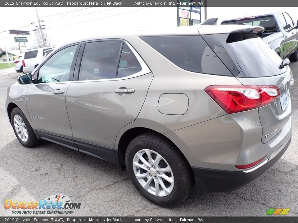 2019 Chevrolet Equinox LT AWD Pepperdust Metallic / Jet Black Photo #6