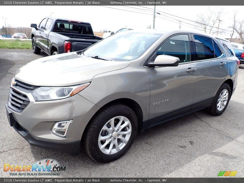 2019 Chevrolet Equinox LT AWD Pepperdust Metallic / Jet Black Photo #8