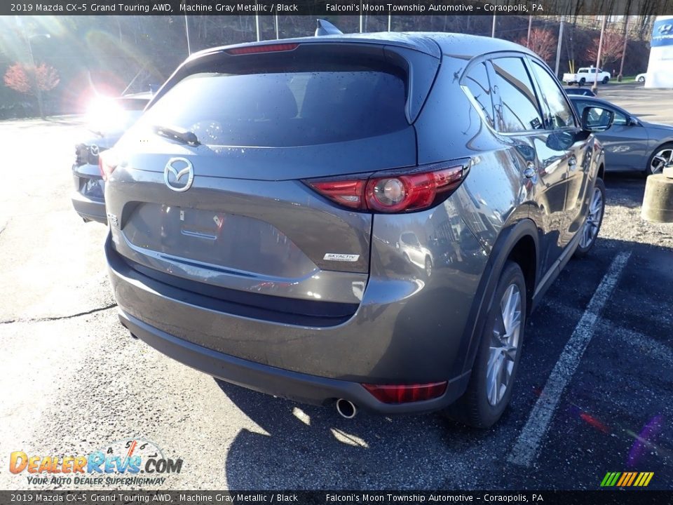 2019 Mazda CX-5 Grand Touring AWD Machine Gray Metallic / Black Photo #4