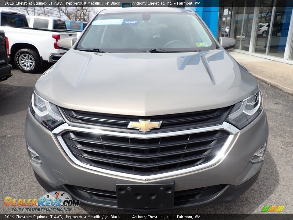 2019 Chevrolet Equinox LT AWD Pepperdust Metallic / Jet Black Photo #9